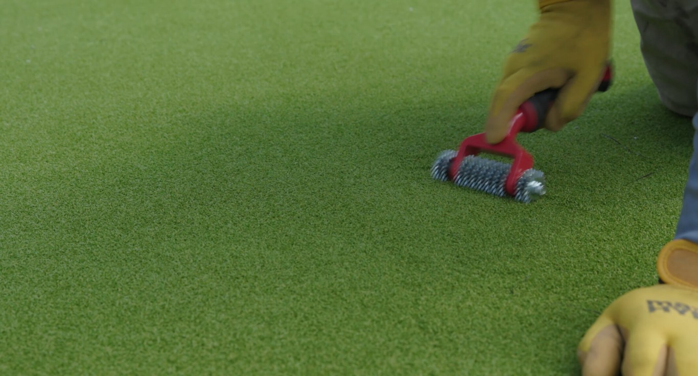 Backyard Putting Greens installation in Lee's Summit, MO